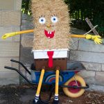 The Salter Family - SECOND PLACE "TV/Book/Film Scarecrows"
